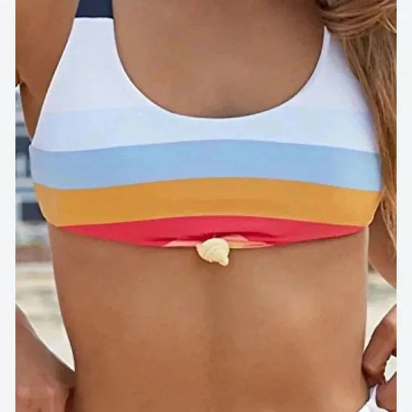 Striped Bikini Top - Picture 5 of 5